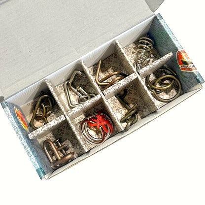 SET 8 IN 1 METALLO VALIGETTA - SERIE VIAGGIATORI