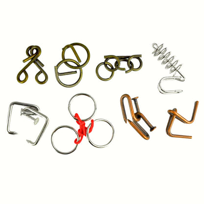 SET 8 IN 1 METALLO VALIGETTA - SERIE VIAGGIATORI