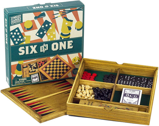 6 IN 1 GIOCHI DA TAVOLO - PROFESSOR PUZZLE EDITION
