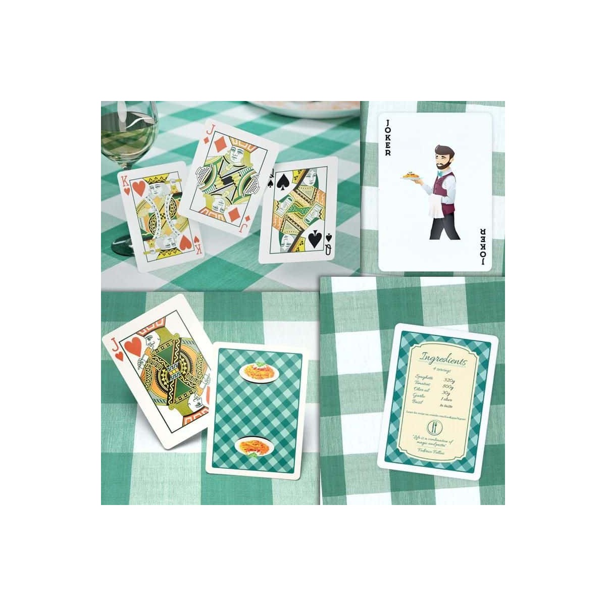 Spaghetti Playing Cards
