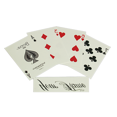 Tattoos (Seven Of Clubs) 10 pk.