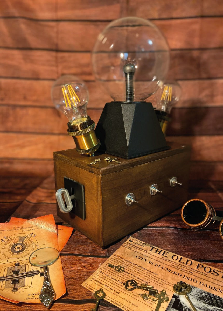 TESLA ESCAPE ROOM PUZZLE BOX