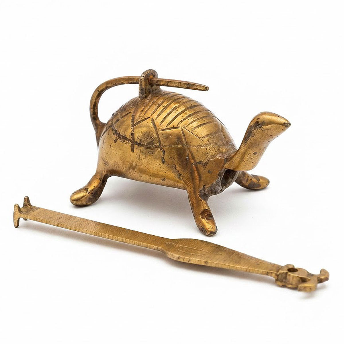 TURTLE BRASS LOCK - LUCCHETTO TARTARUGA