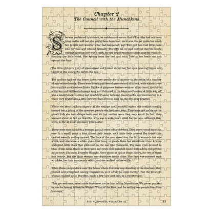 LA LIBRERIA DEI PUZZLES - IL MERAVIGLIOSO MAGO DI OZ
