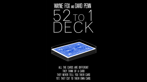 52 to One Deck by Wayne Fox (Blu)