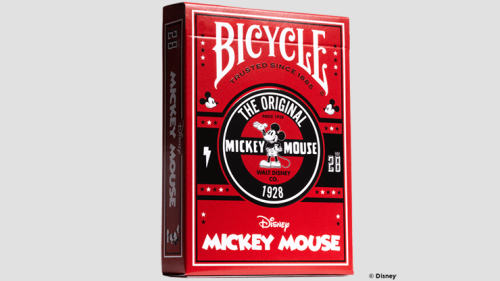 Bicycle Disney Classic Mickey Mouse (Red) by US Playing Card Co