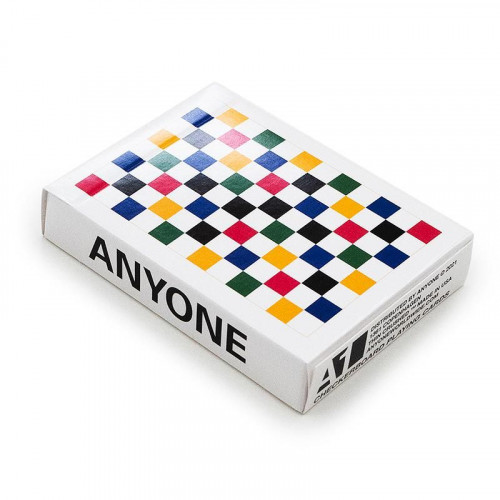 Anyone Checkerboard Playing Cards - Multicolor