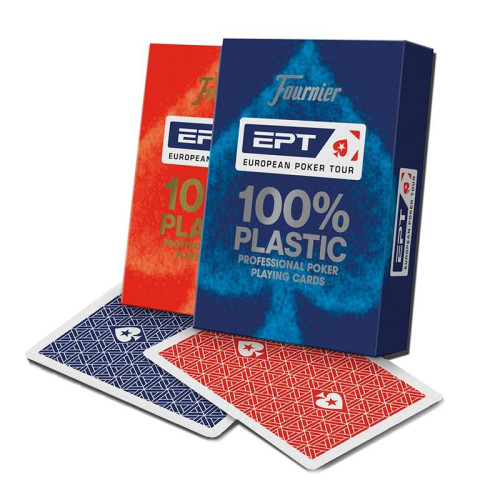 EPT 100% Plastic Playing Cards - Fournier