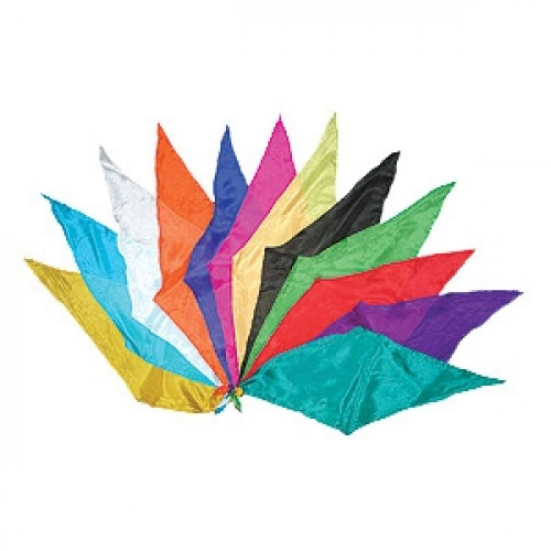 Foulard a forma di rombo - Set di 12 colori assortiti
